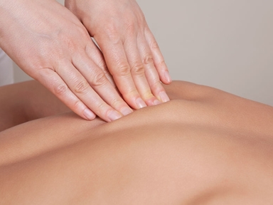 Deep tissue massage